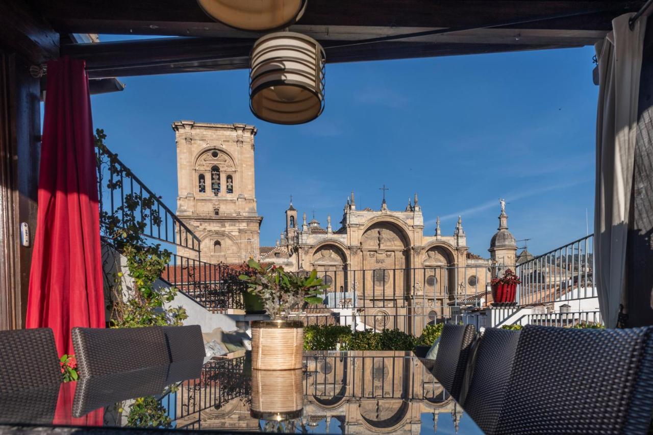 Ferienwohnung El Palomar De La Catedral Atico Espectacular Granada Exterior foto